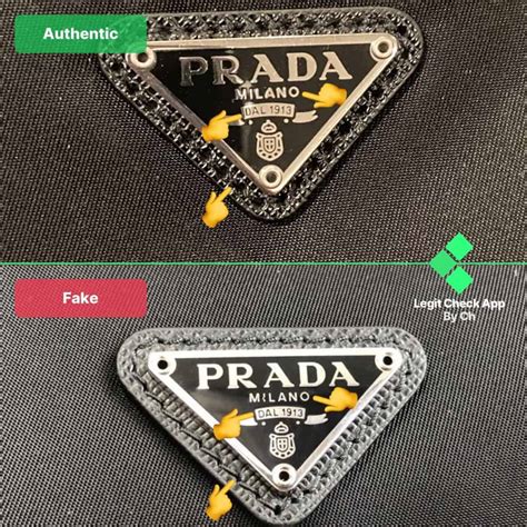 fake prada bag nylon|authentic Prada.